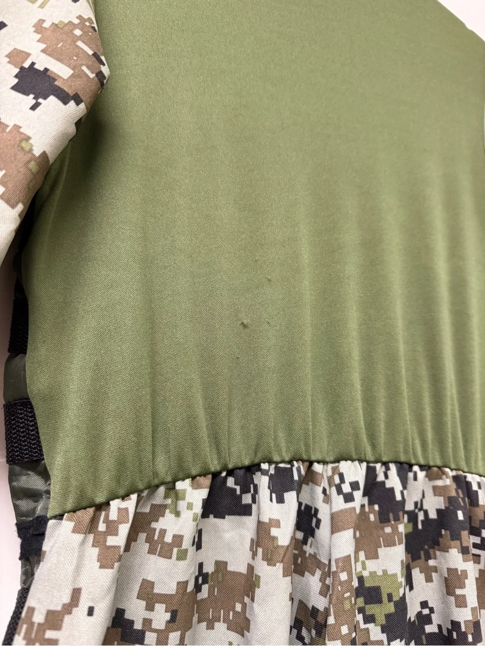 Kids Digital Camo Tactical Costume - Olive Green